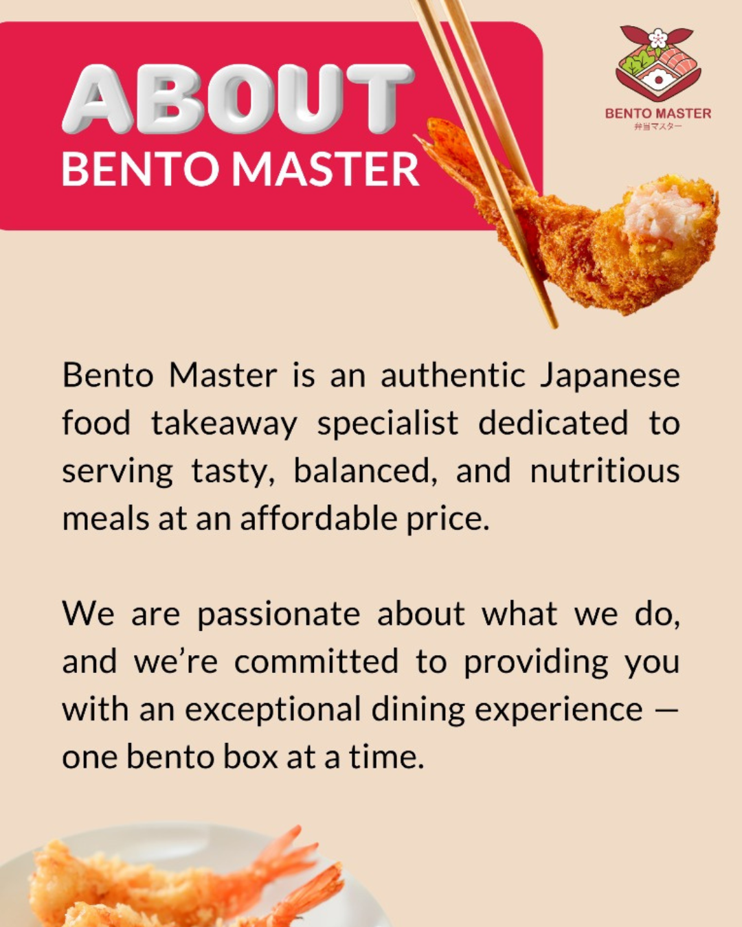 Bento Master