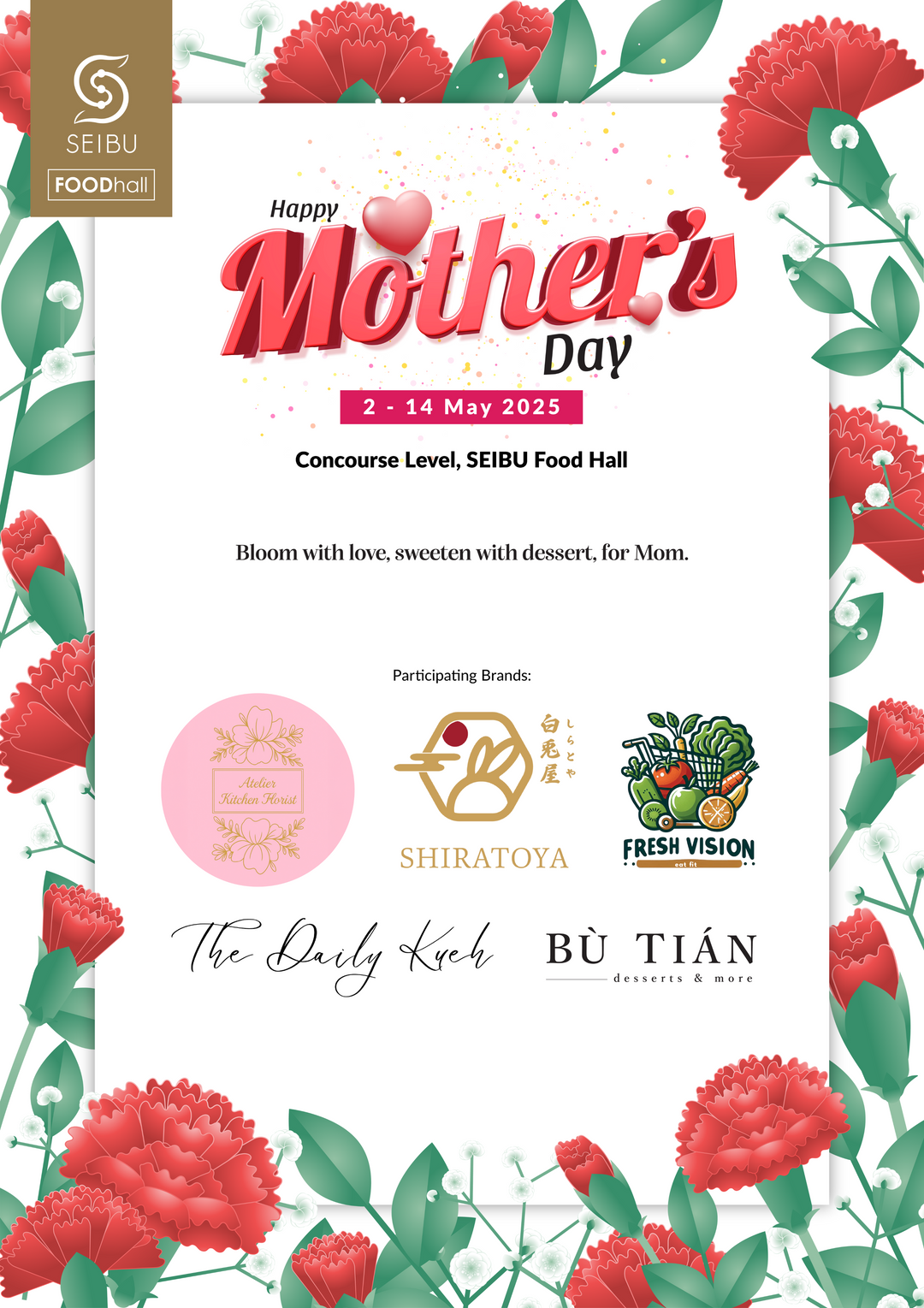 SEIBU Foodhall Mother's Day Special
