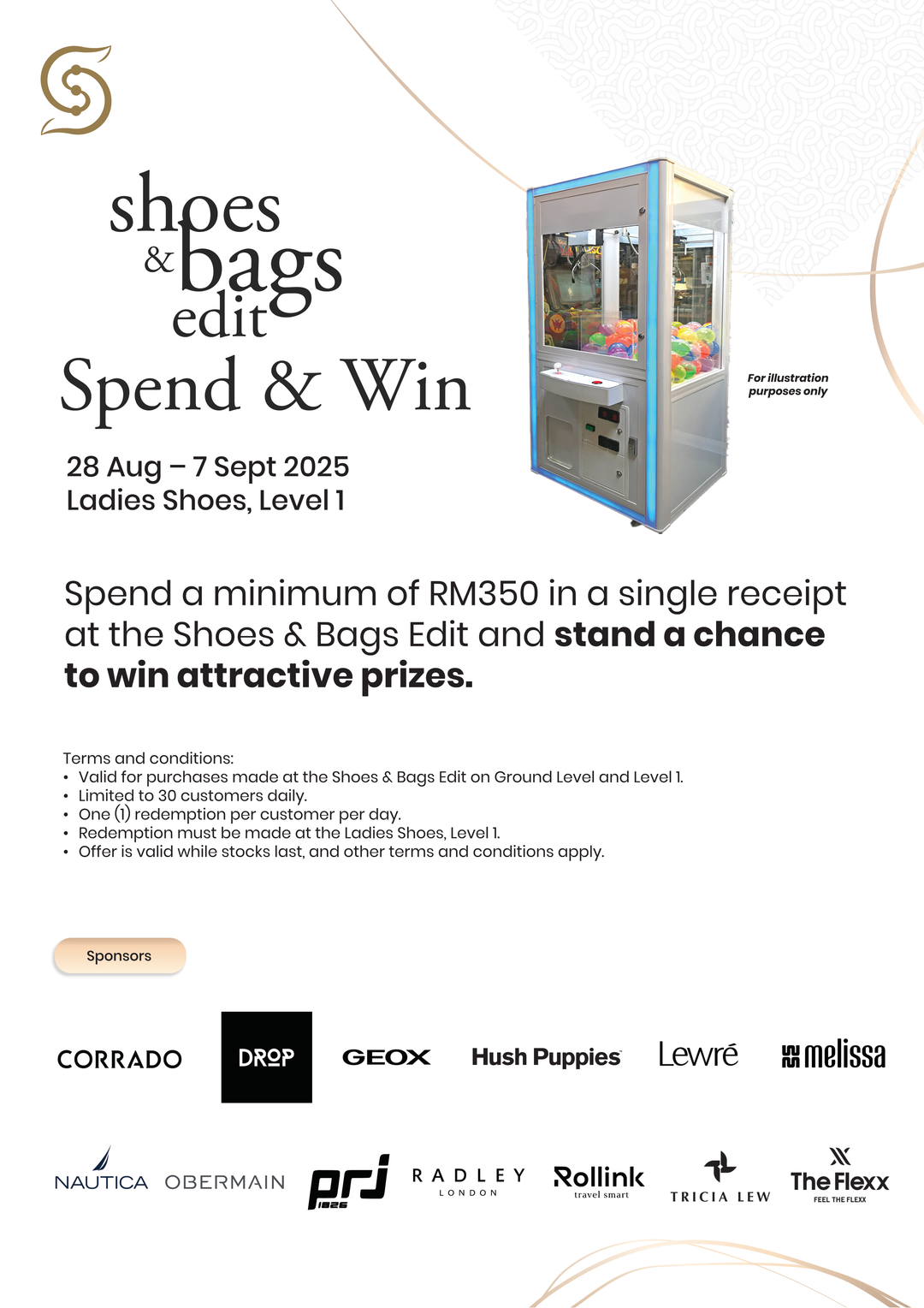 Shoes & Bags Edit Spend & Win