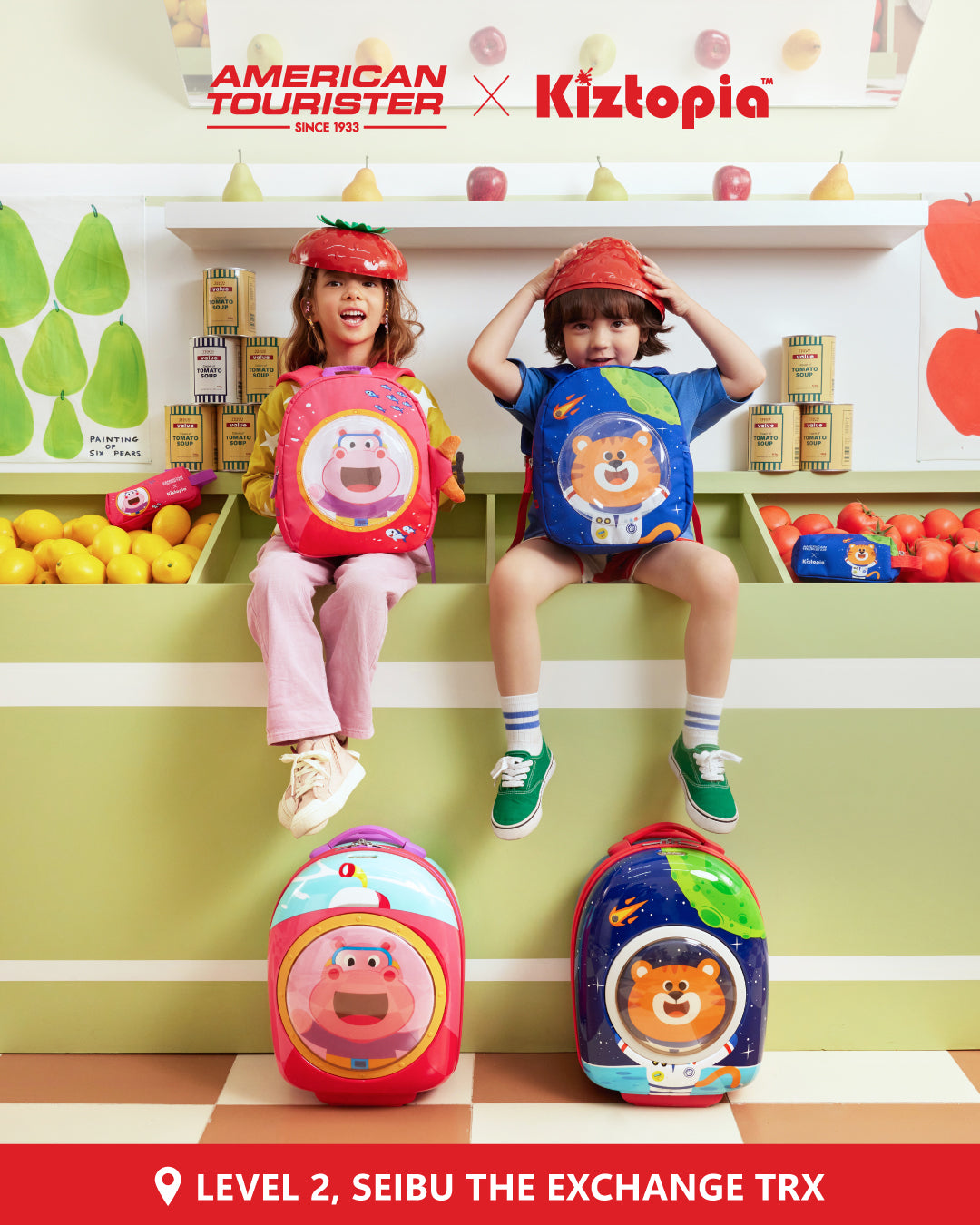 American Tourister x KIZTOPIA