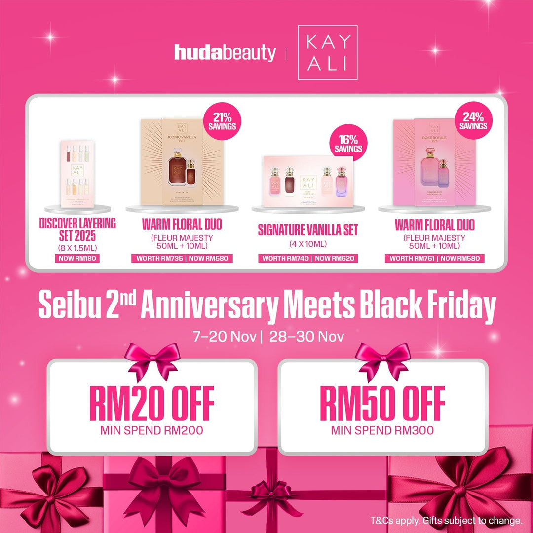 Huda Beauty x SEIBU 2nd Anniversary