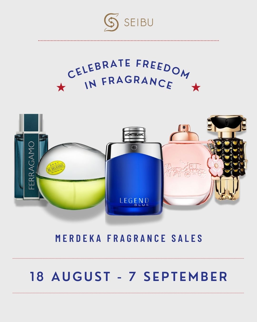 Happy Merdeka Fragrance Sales