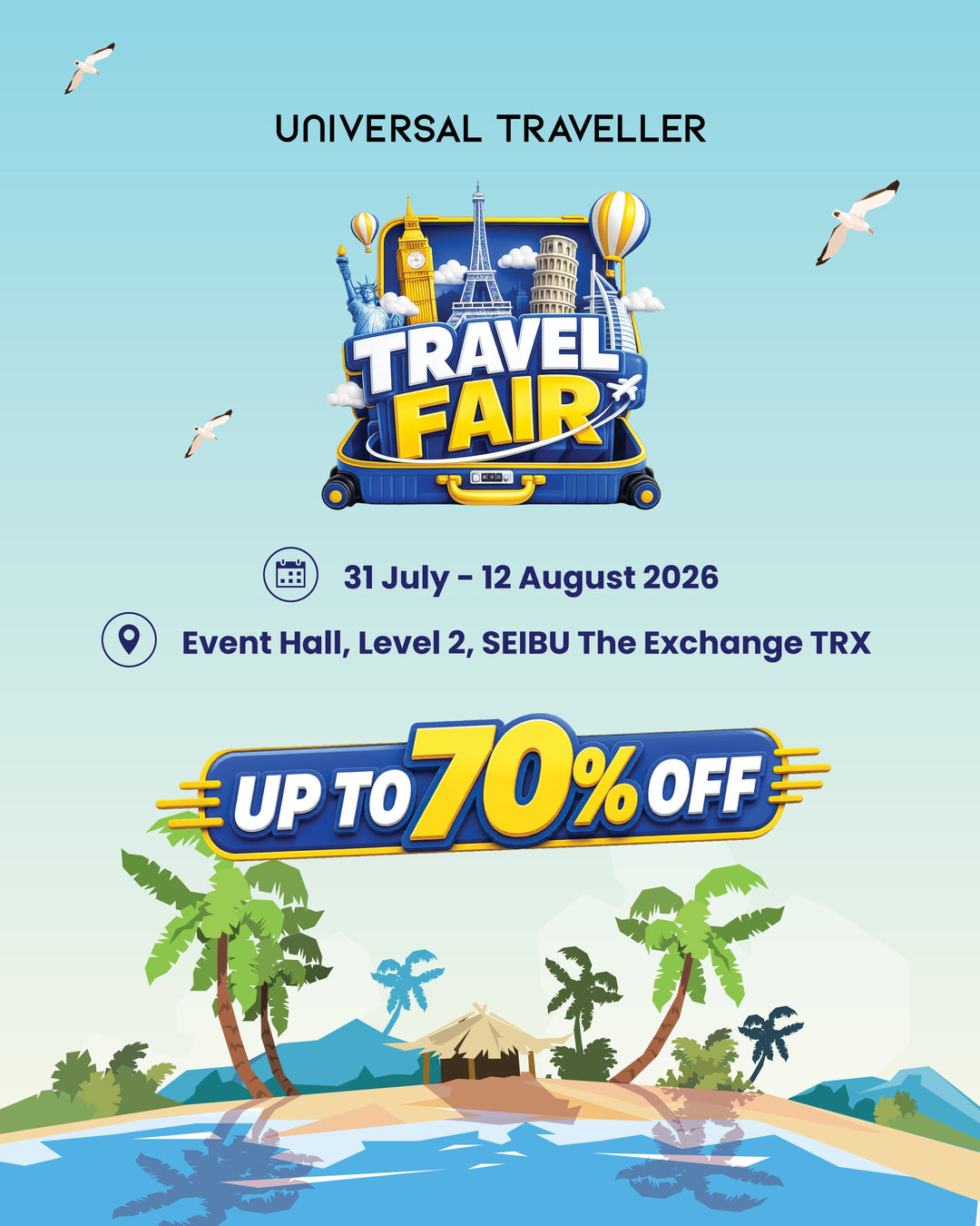 Universal Traveller Up to 70% Off
