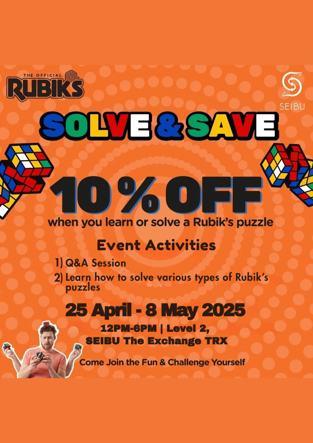 RUBIK'S: Solve & Save