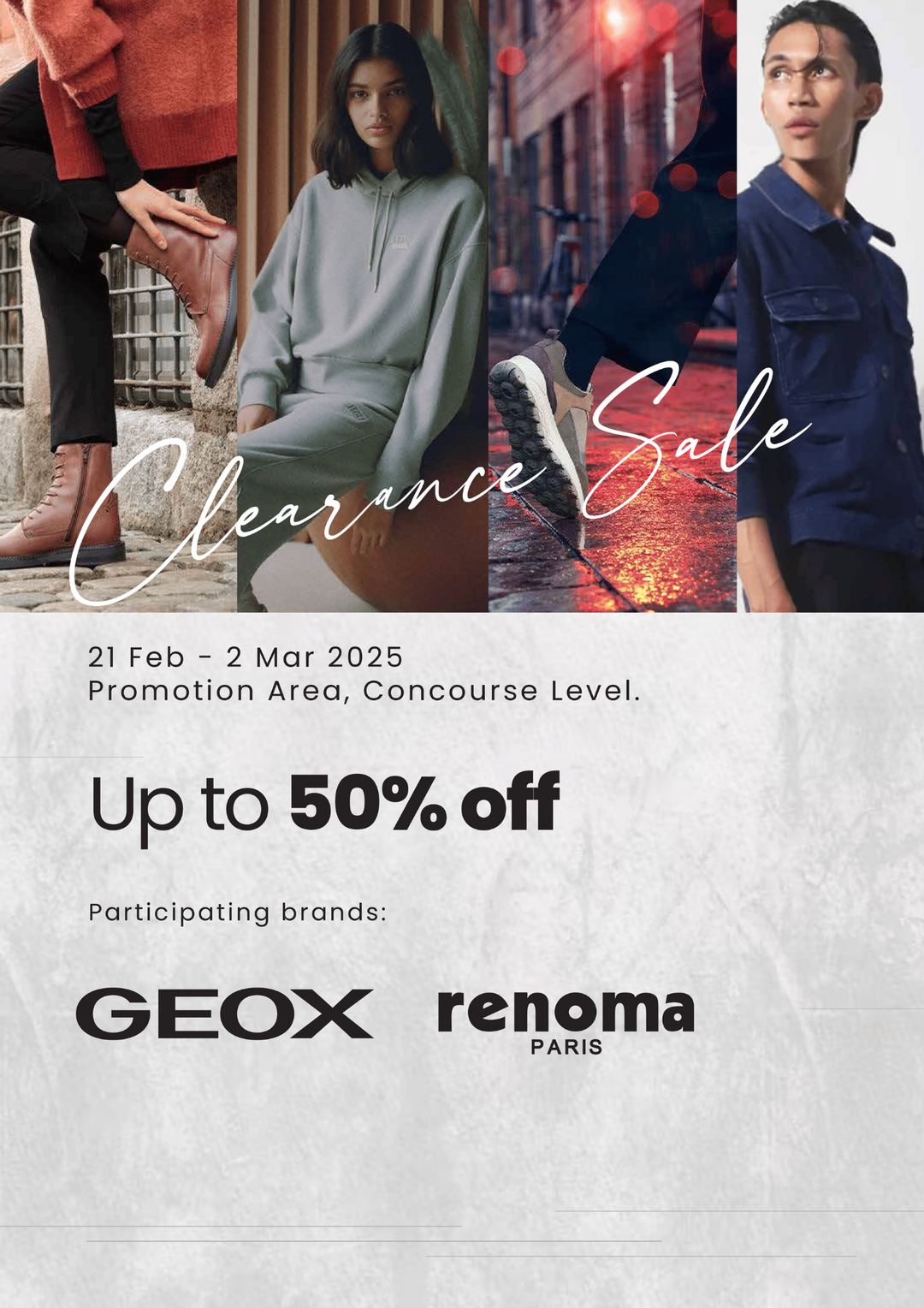 GEOX & Renoma Clearance Sale