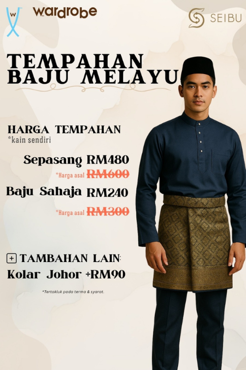 Wardrobe Tempahan Baju Melayu