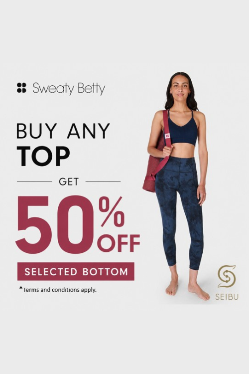 Sweaty Betty 50% OFF