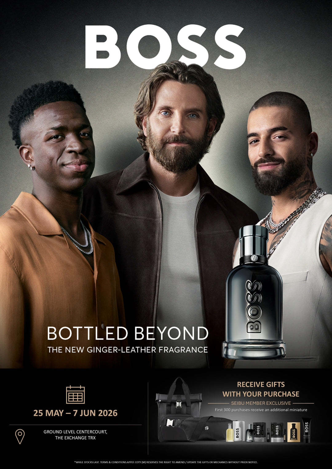 #BOSSBottled Beyond: The NEW Ginger Leather fragrance.