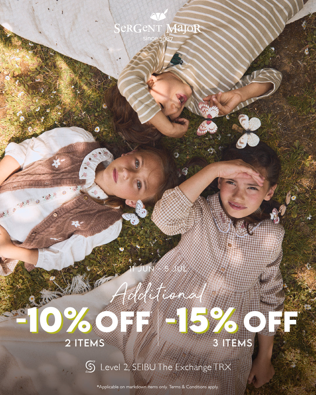 Sergent Major End of Season Sale