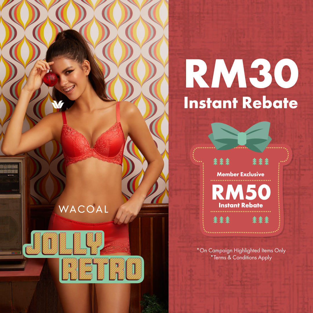 Joy of Jolly Retro by Wacoal