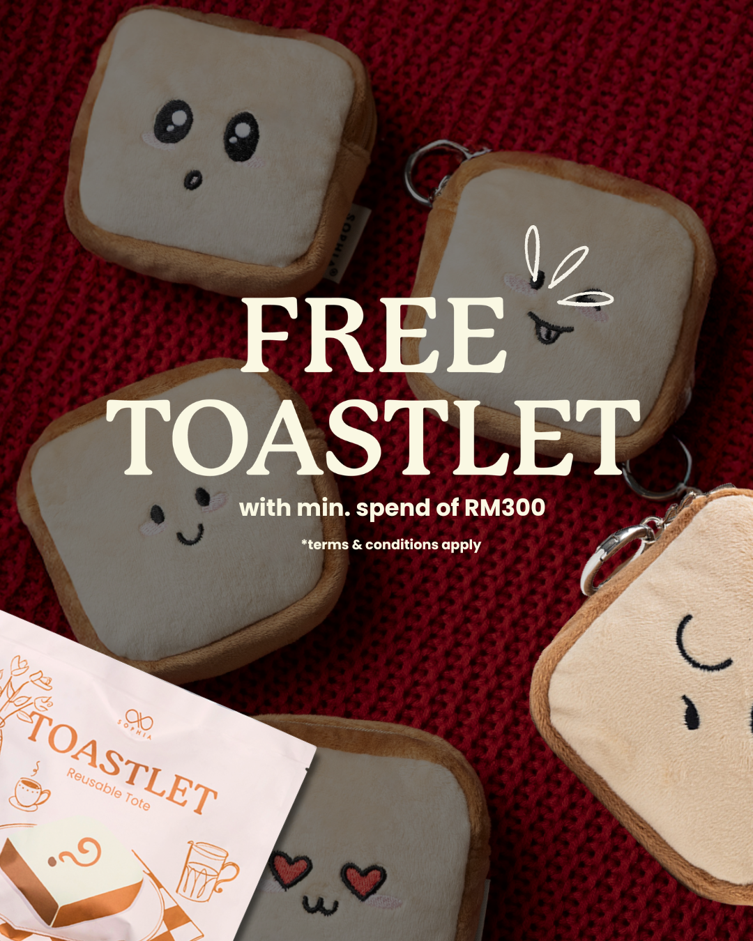 Sophia FREE Toastlet