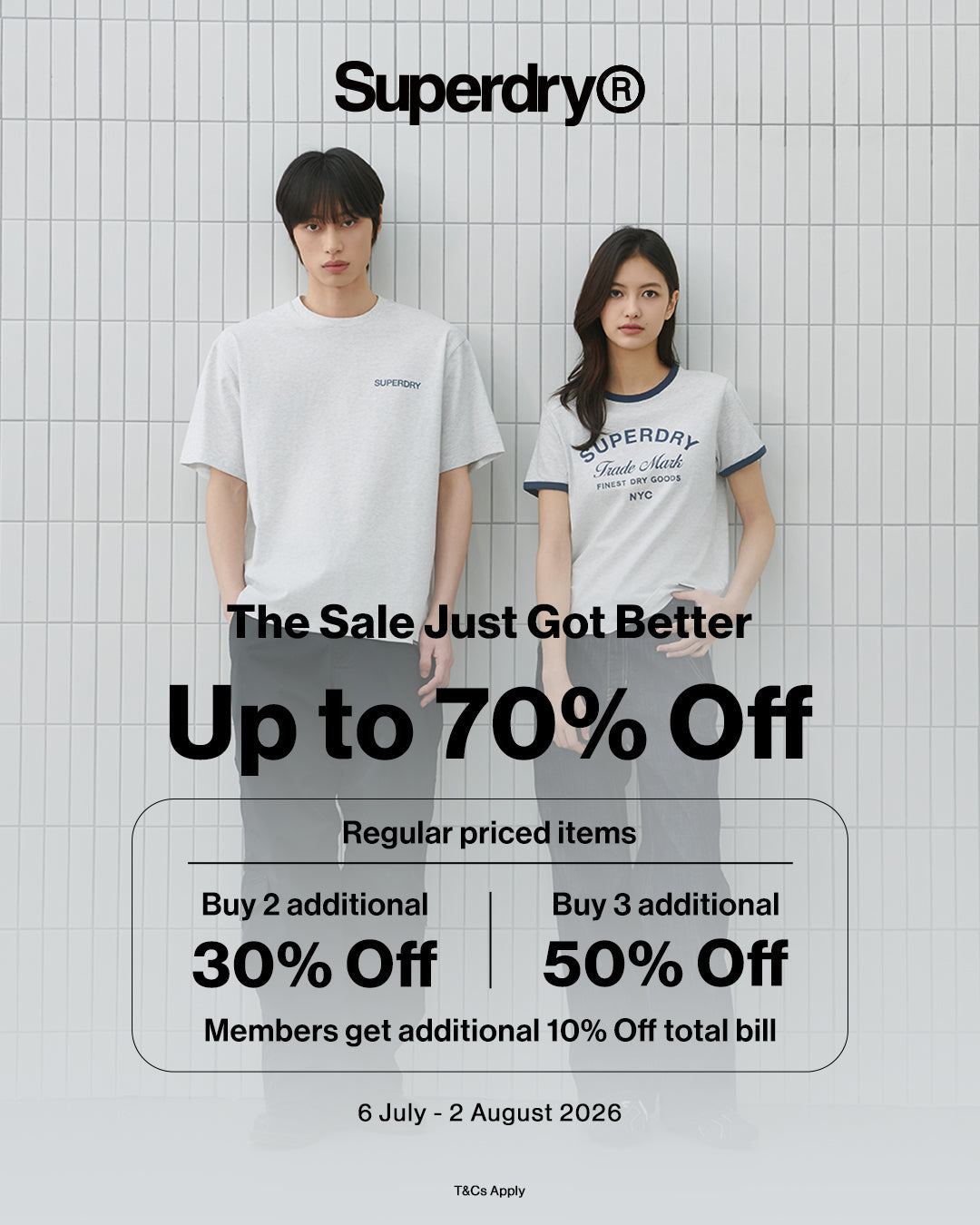 Superdry: Up to 70% Off