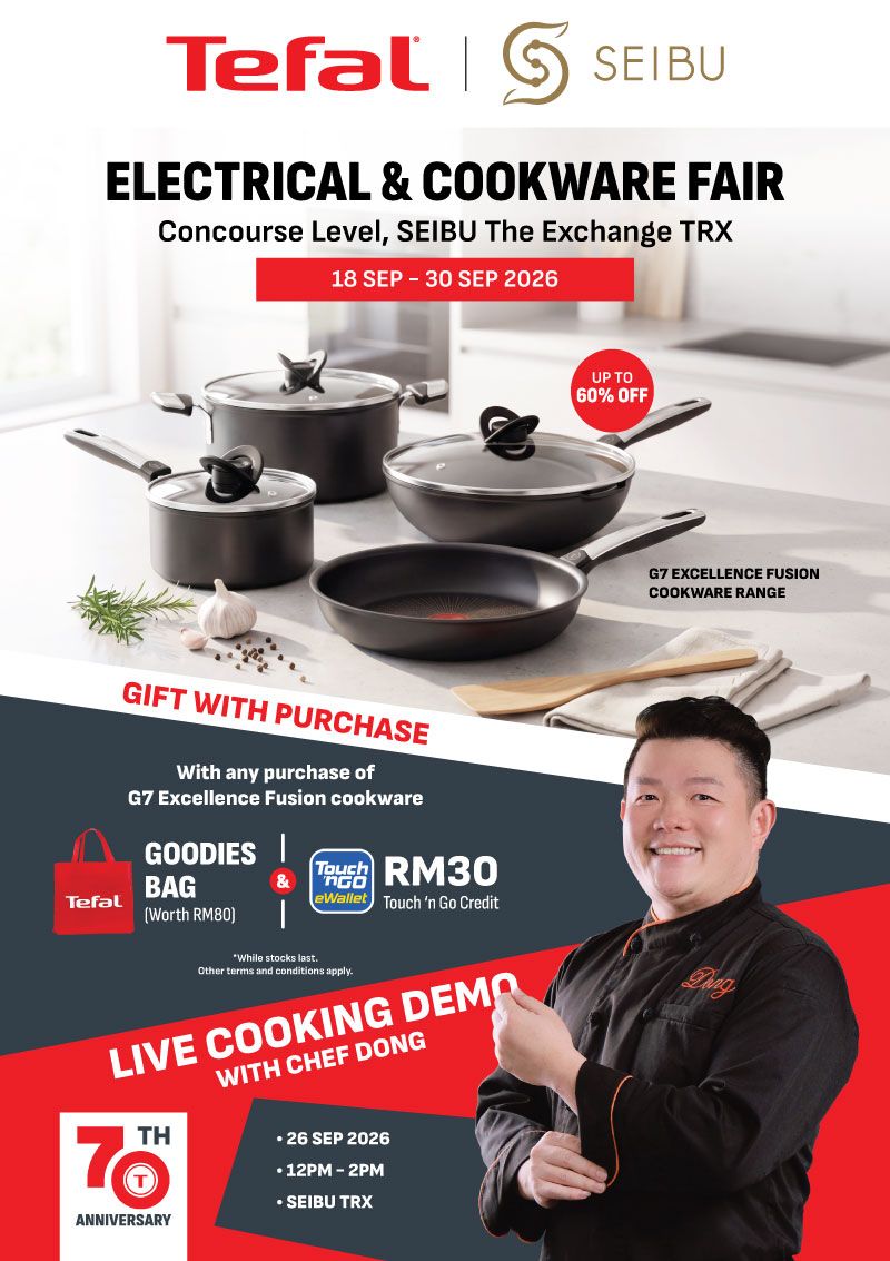 Tefal Electrical & Cookware Fair